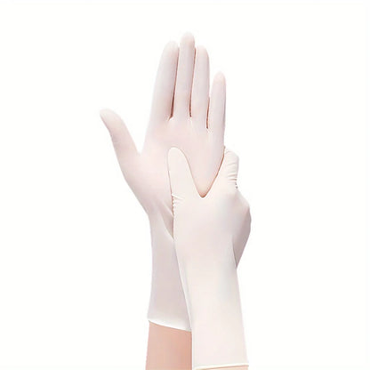  NitDisposablerile Gloves - 50/100 Pack, Durable Non-Slip Gloves for Household Cleaning and Gardening Tasks