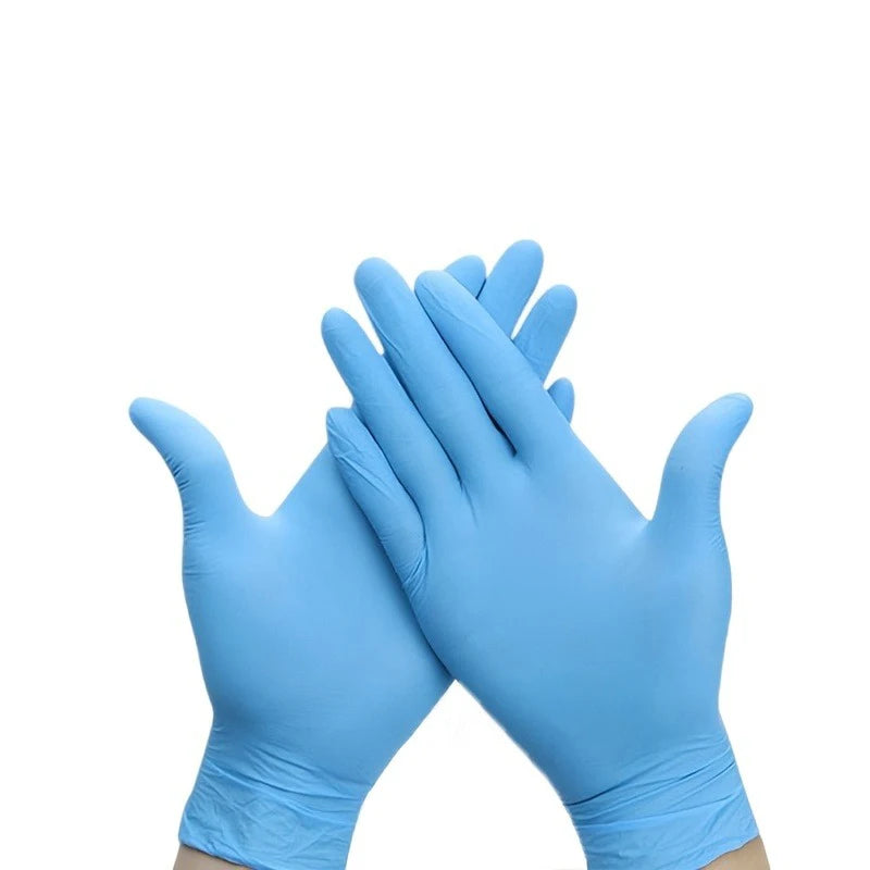  NitDisposablerile Gloves - 50/100 Pack, Durable Non-Slip Gloves for Household Cleaning and Gardening Tasks